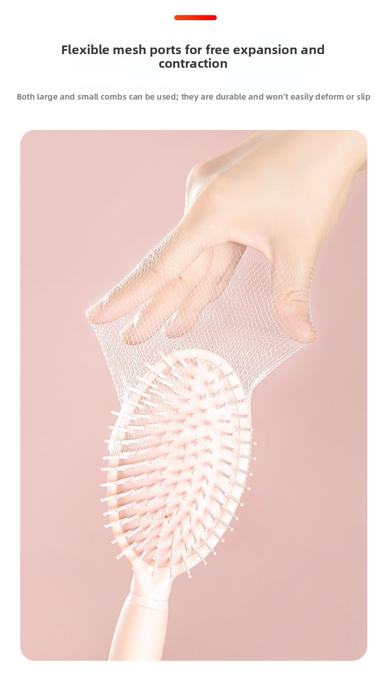 Air cushion combing paper