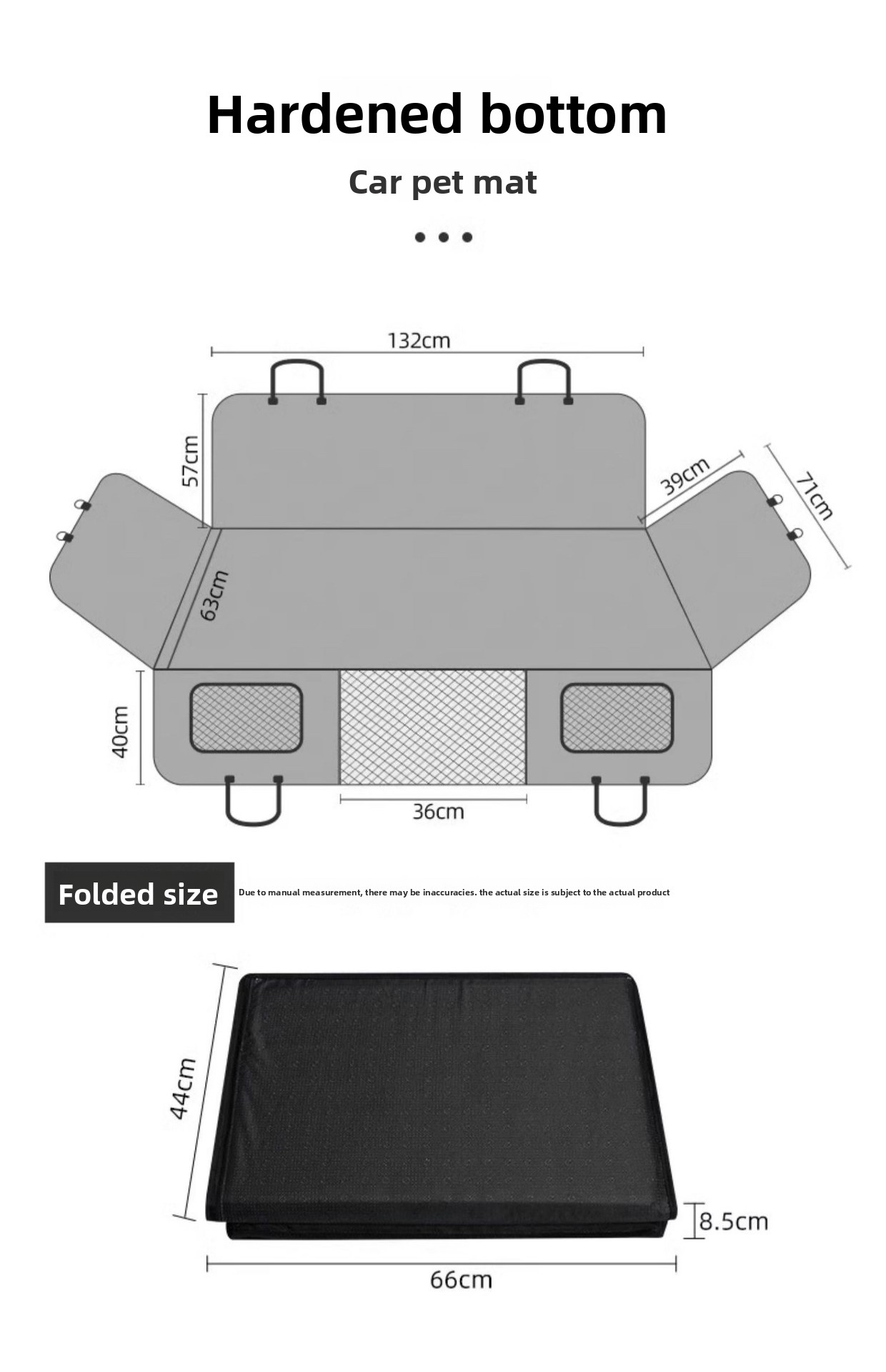 Pet Car Mat for Rear Seats