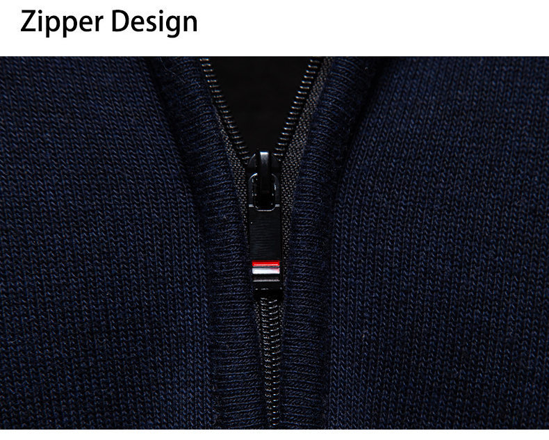 Men's fleece pullover sweater
