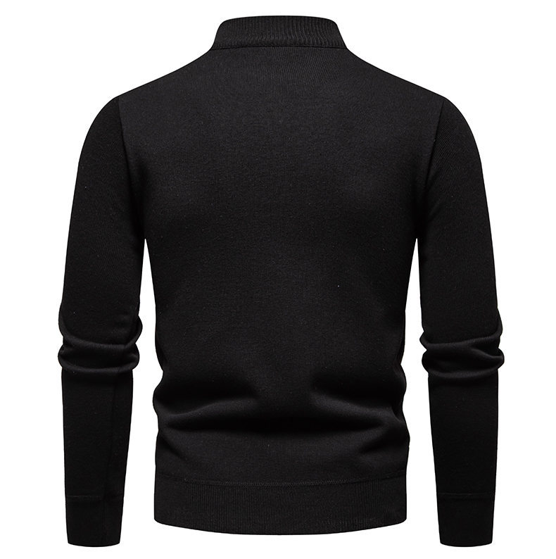 Men's fleece pullover sweater