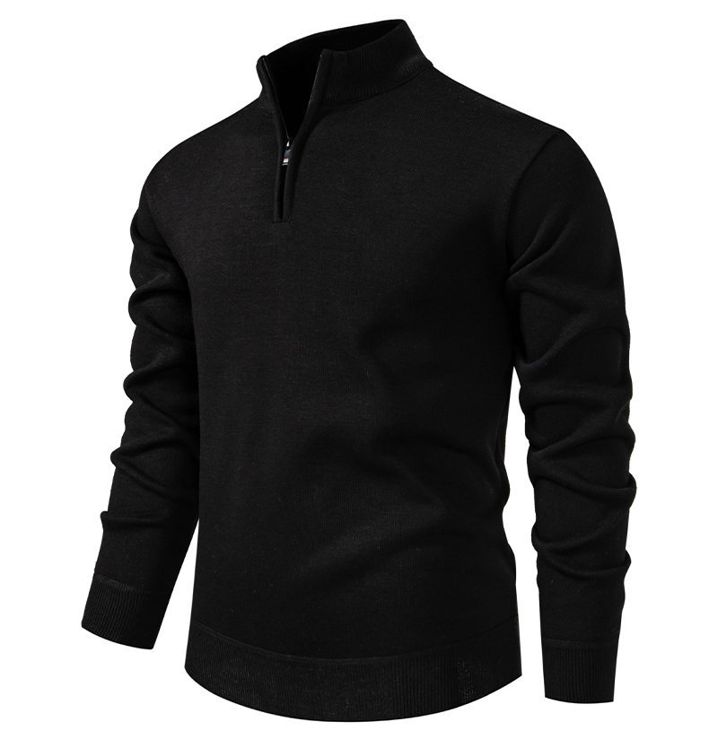 Men's fleece pullover sweater