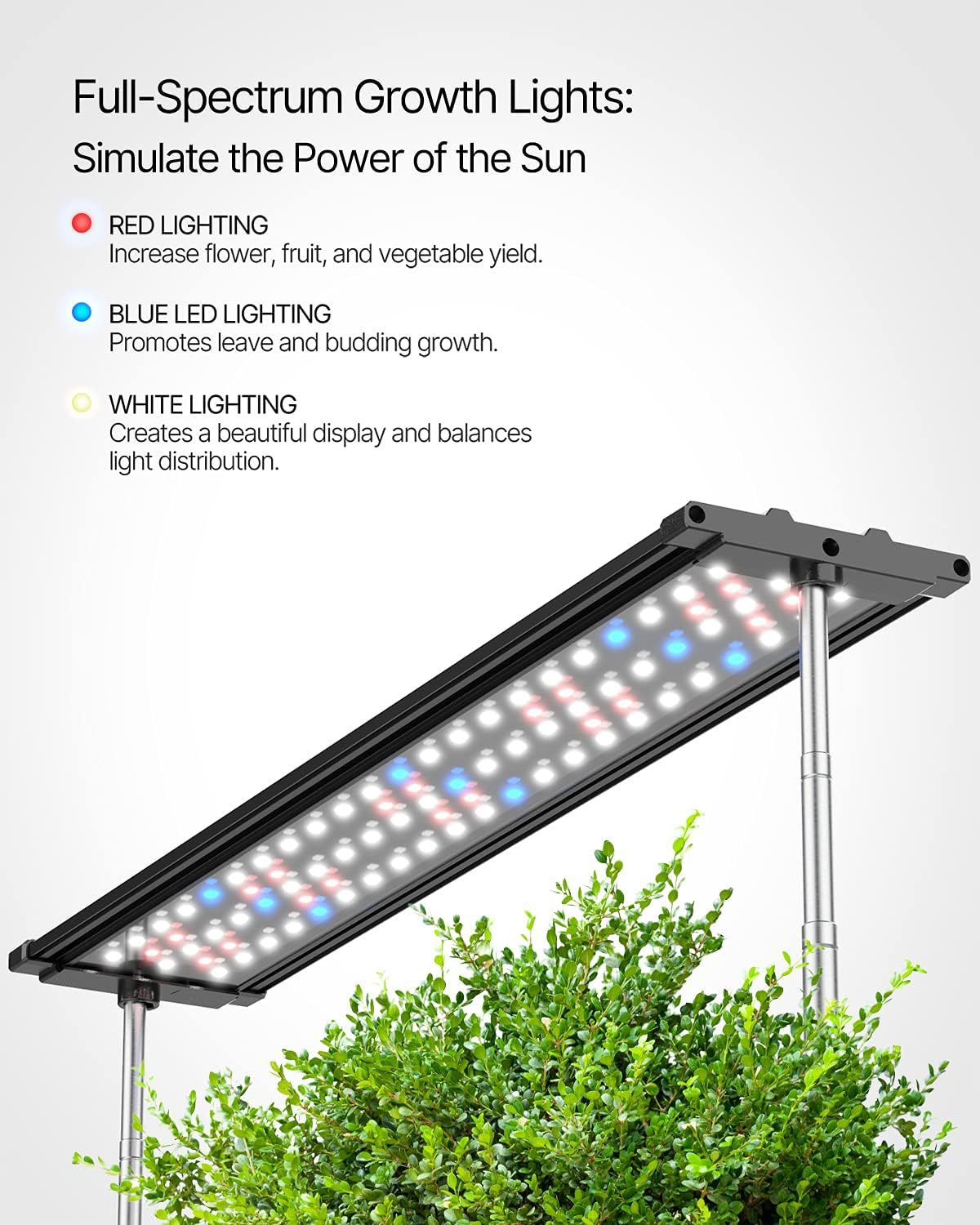 LED Specialized Greenhouse for Succulent Plants and Flowers for Indoor Use