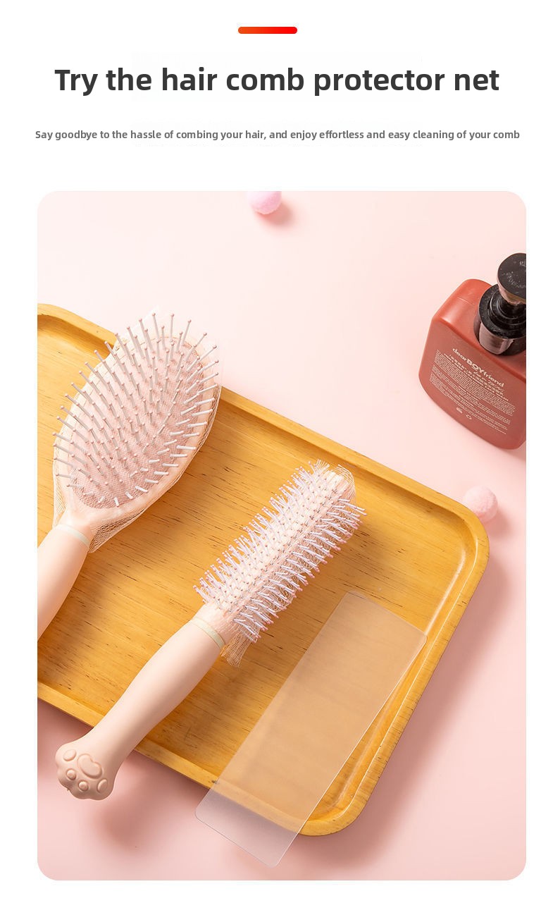 Air cushion combing paper