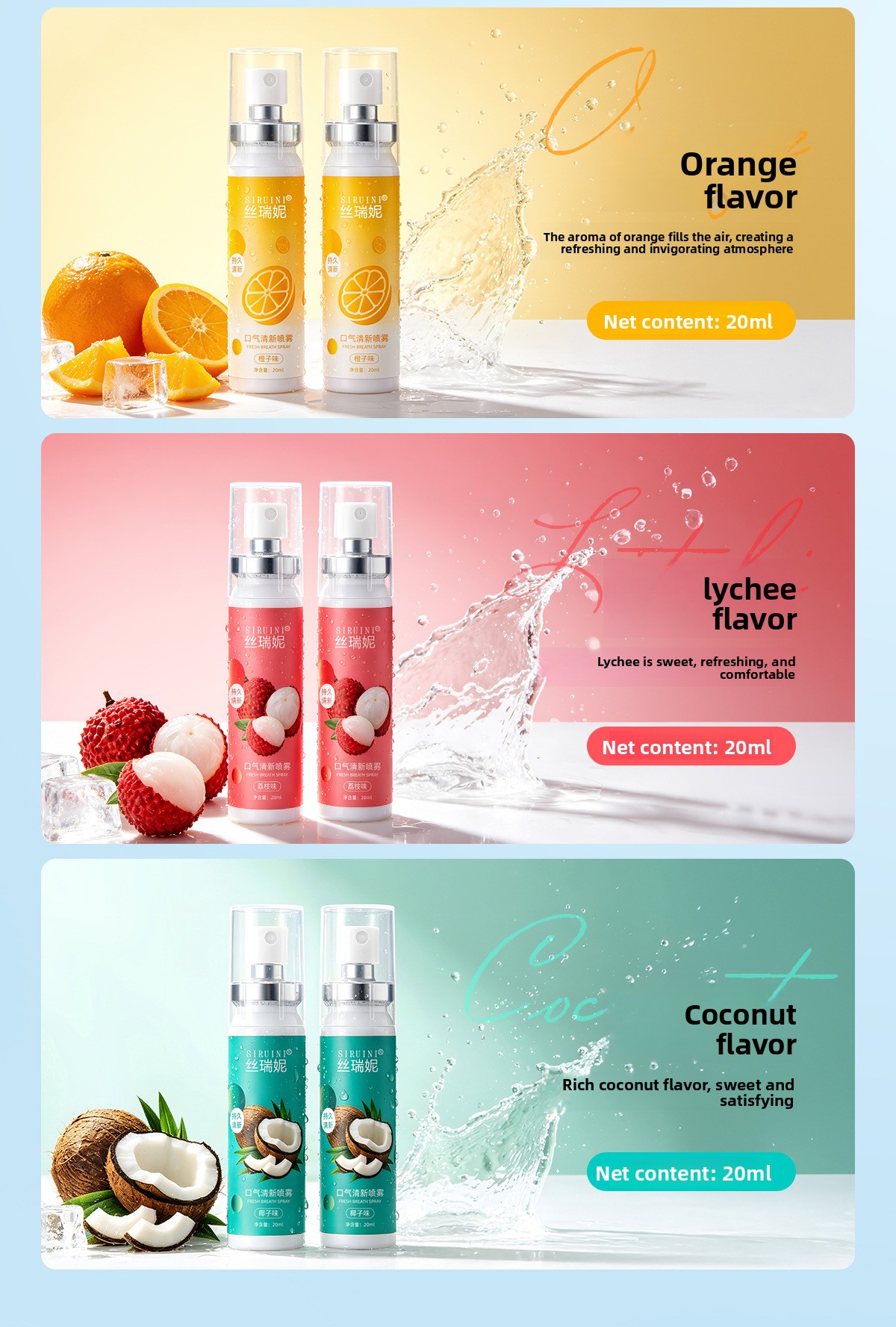 Oral Freshening Spray