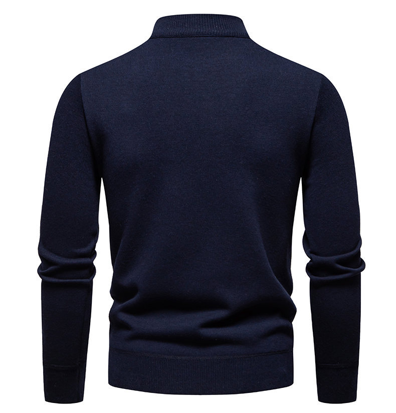 Men's fleece pullover sweater