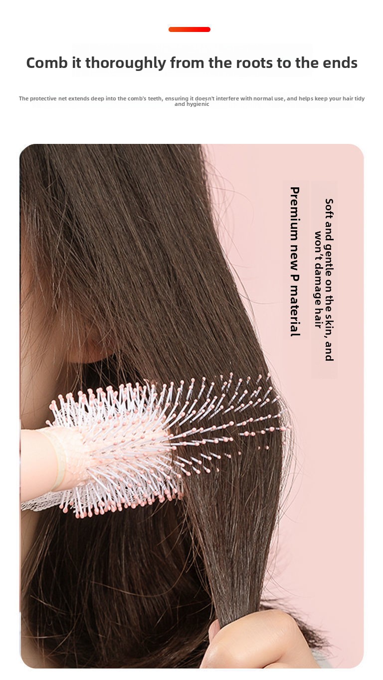 Air cushion combing paper