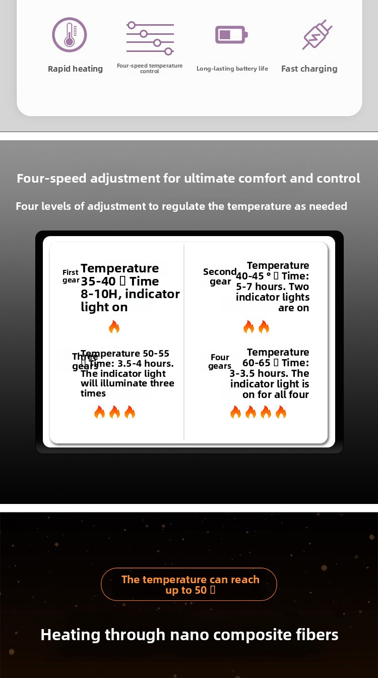 Heated socks - Skiing-specific electric heating socks