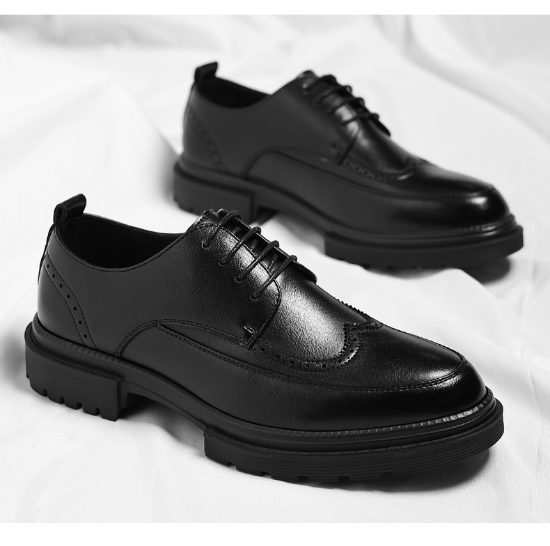 Inner Height Increase of 9cm Casual Groom Wedding Shoes