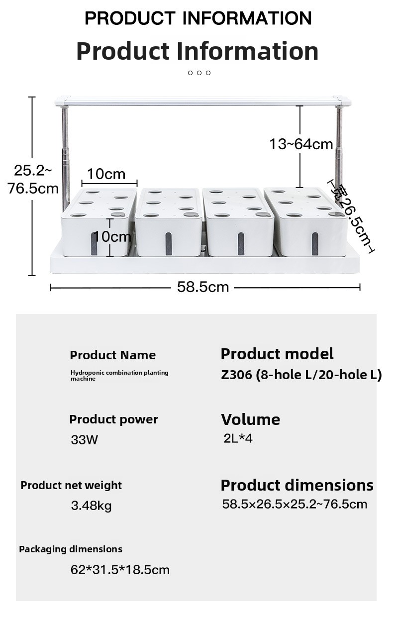LED Specialized Greenhouse for Succulent Plants and Flowers for Indoor Use
