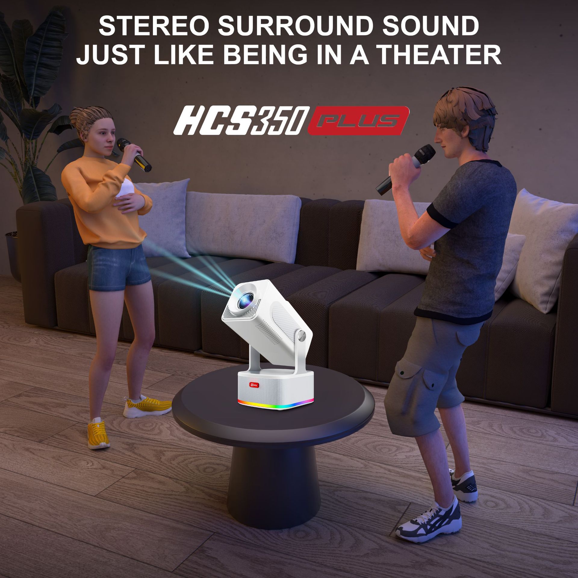 Hcs350Plus Projector 1080P