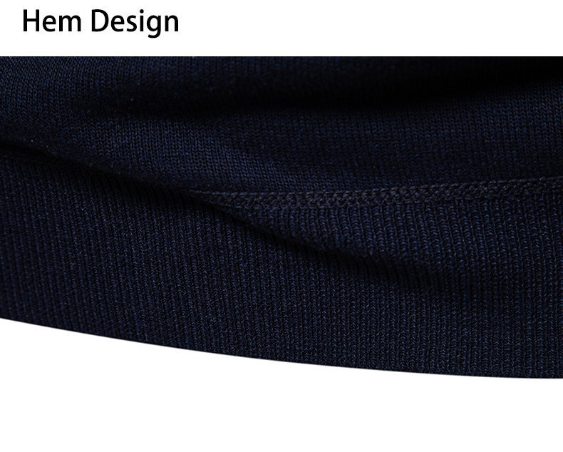 Men's fleece pullover sweater
