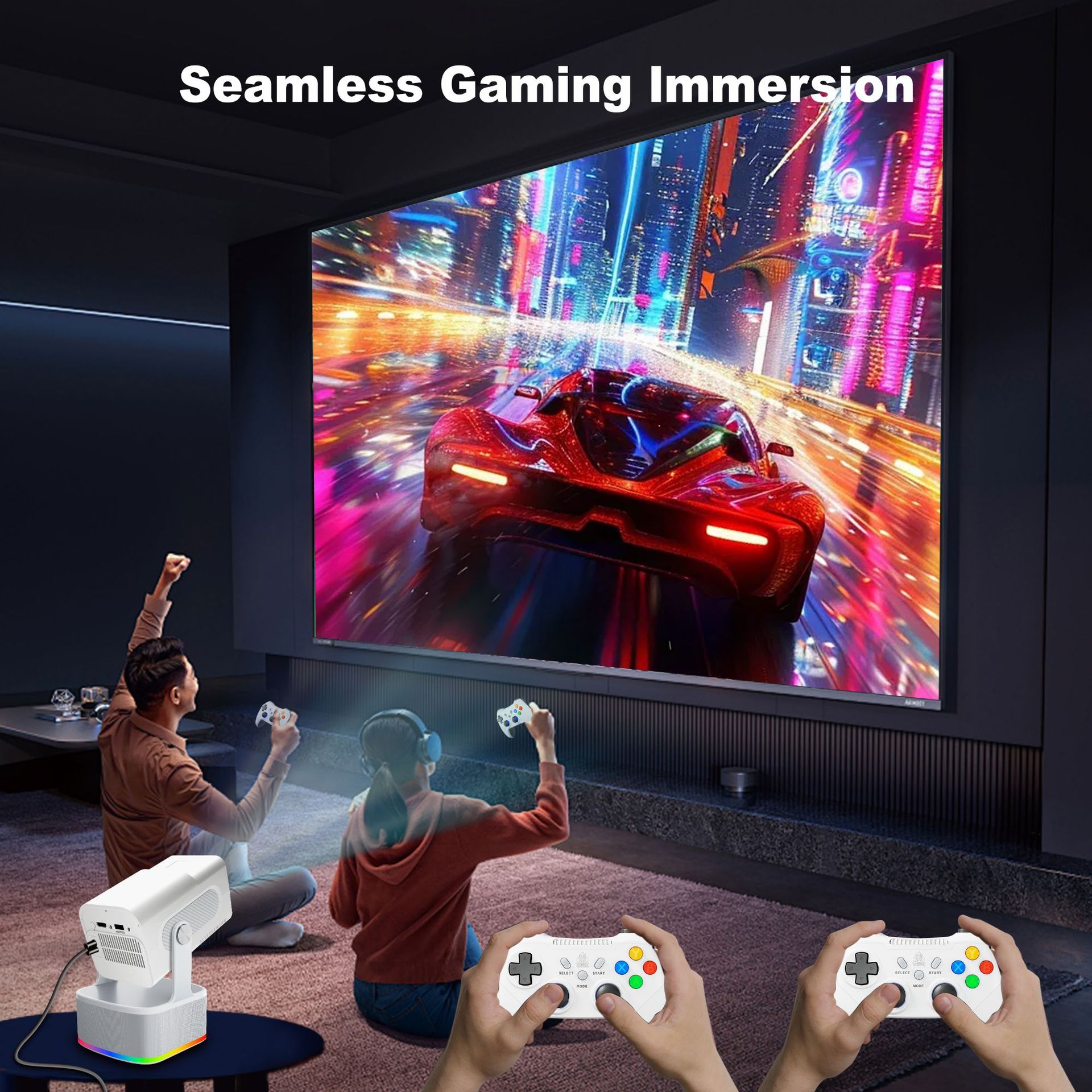 Hcs350Plus Projector 1080P