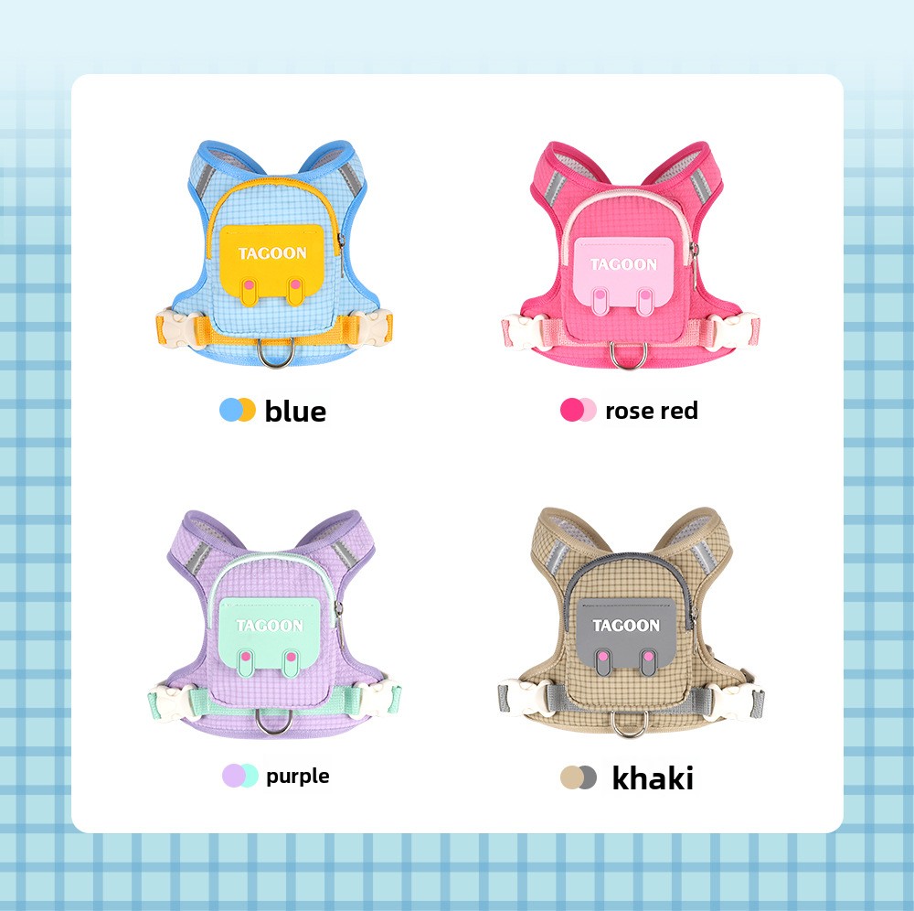 Adjustable Polyester Dog Chest Harness