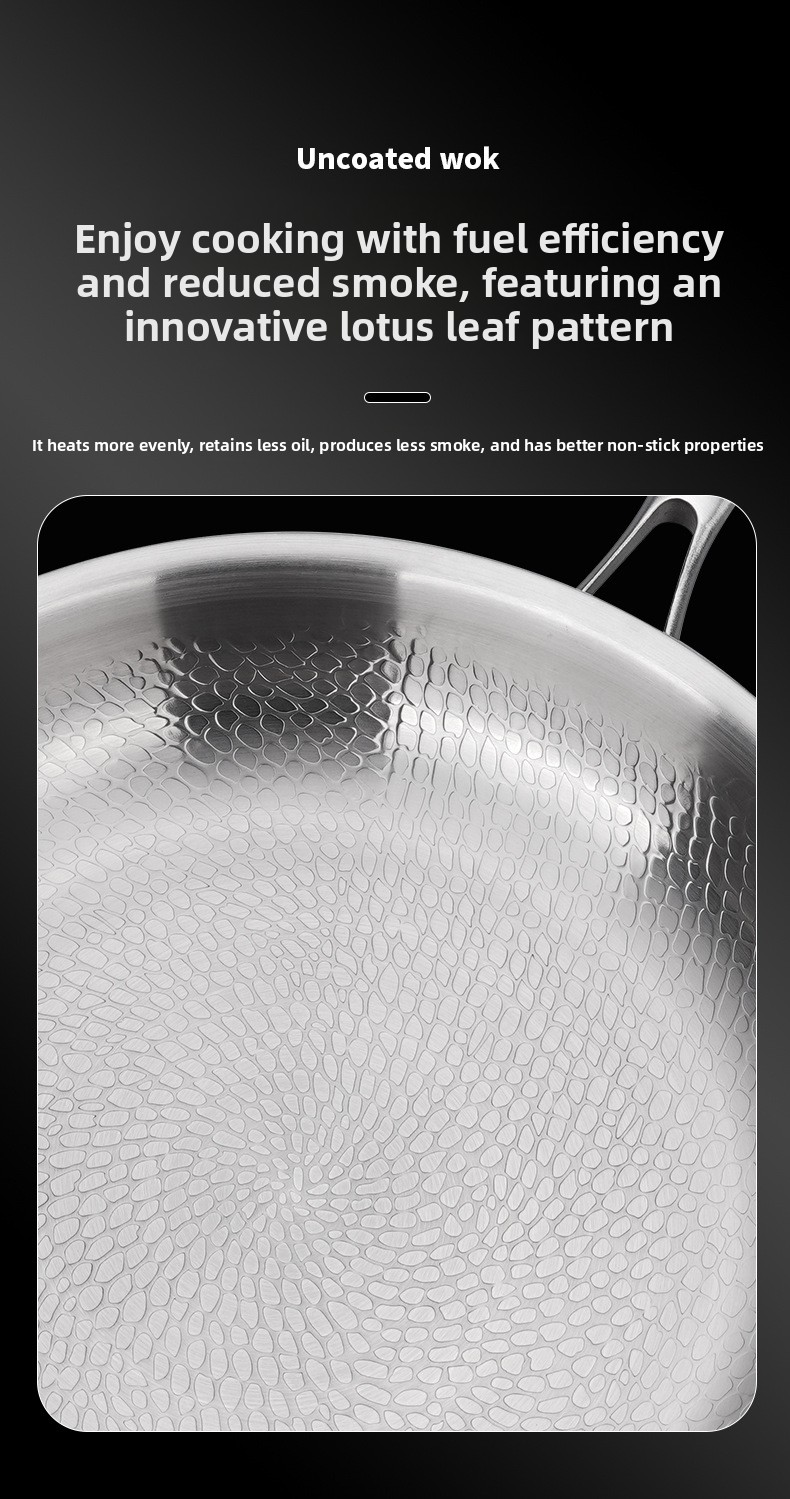 Titanium Induction Frying Pan with Optional Glass Lid