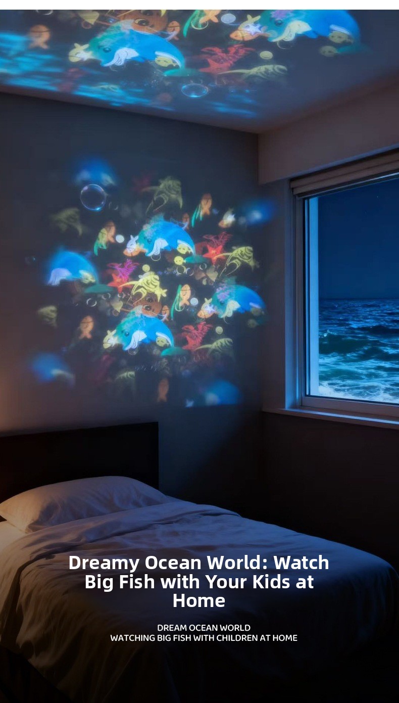 Rotating projection lamp