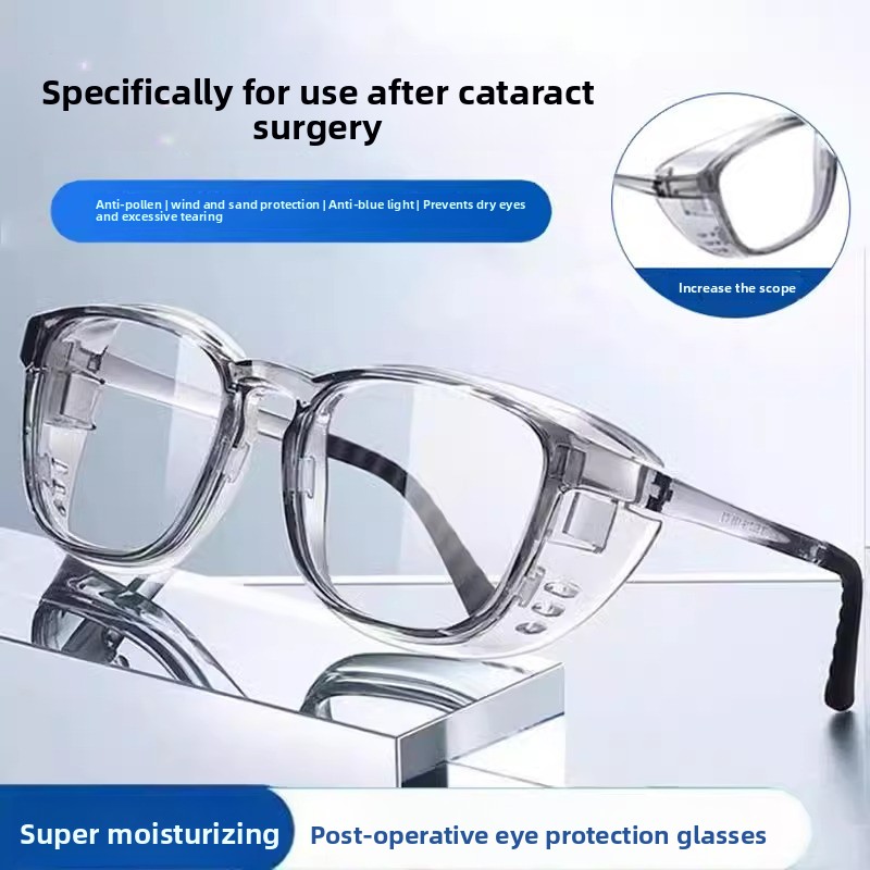 Fully Sealed Anti-Fog Blue Light Blocking Moisturizing Dry Eye Protective Goggles