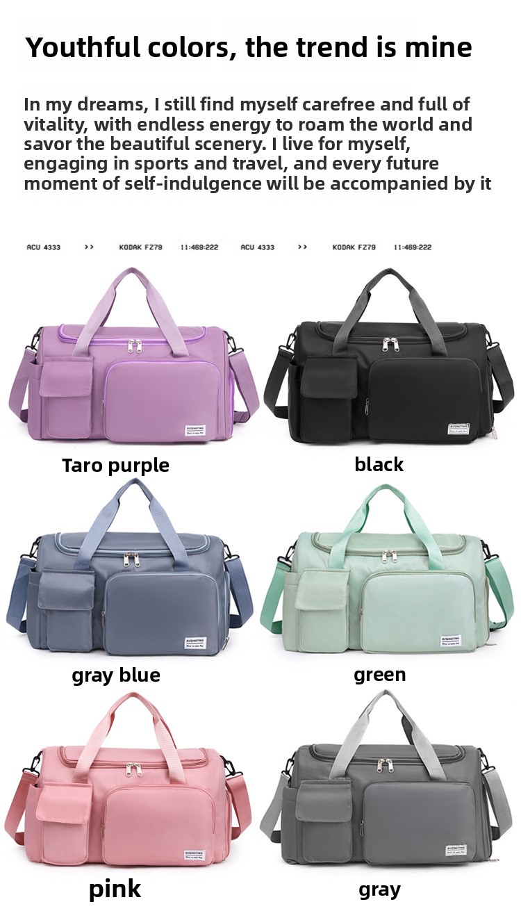 Large Capacity Waterproof Oxford Travel Duffel Bag