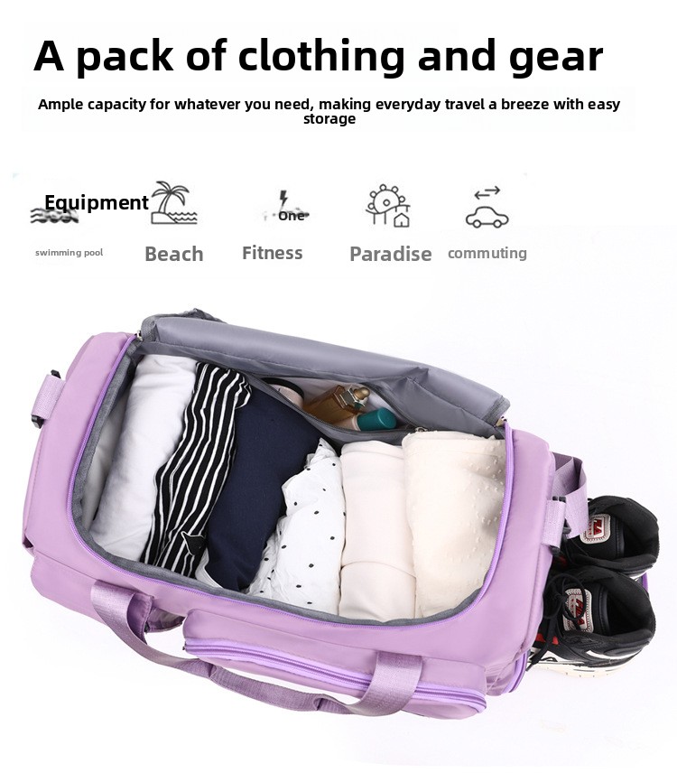 Large Capacity Waterproof Oxford Travel Duffel Bag
