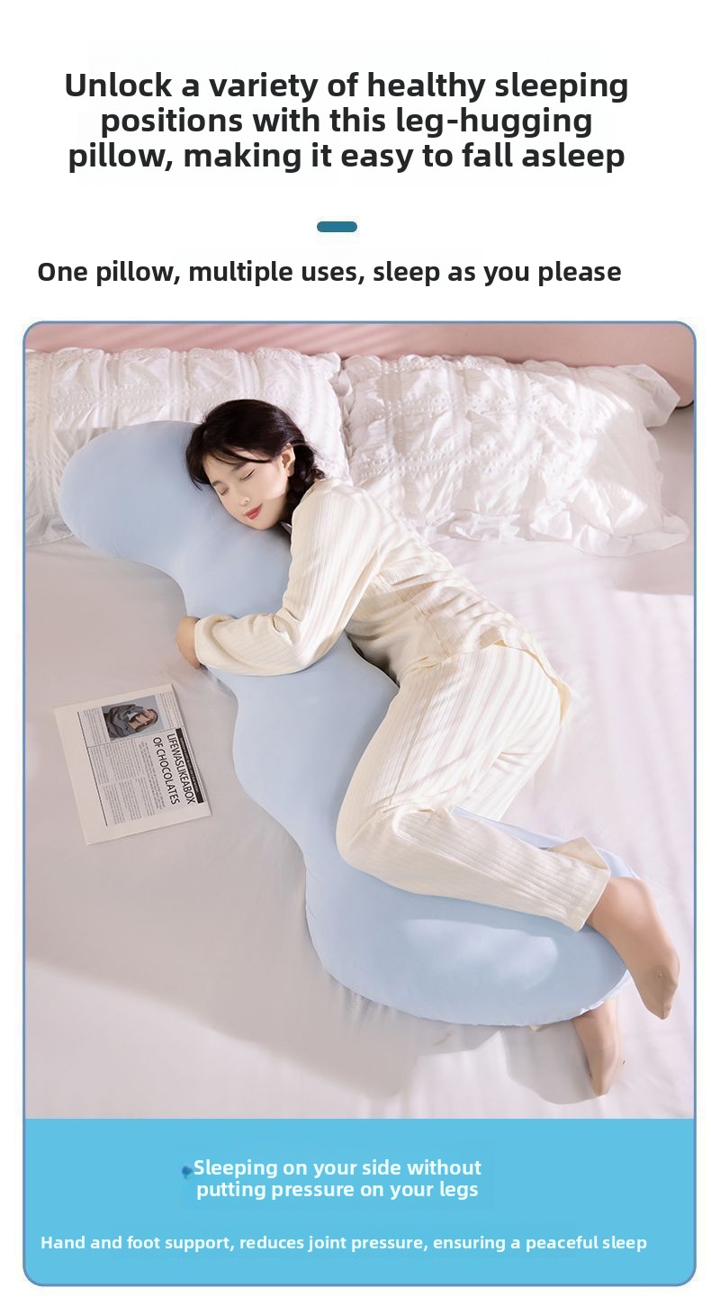 Ice silk throw pillow for women
