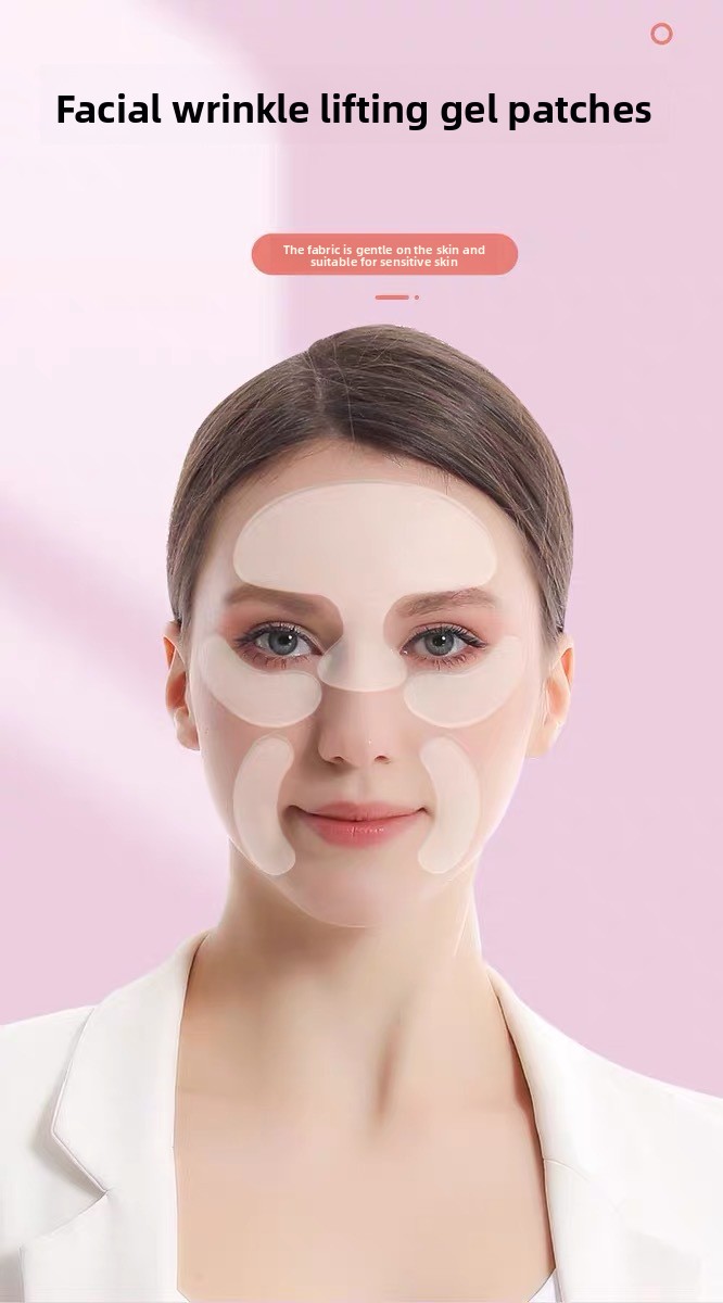 Anti-wrinkle lifting and firming T-shaped chest pad