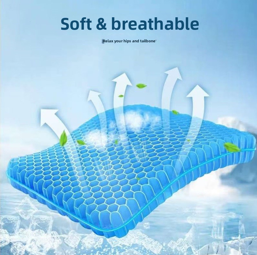 Portable Foldable Polyester Seat Cushion for Car Seat Home Office Outdoor Travel