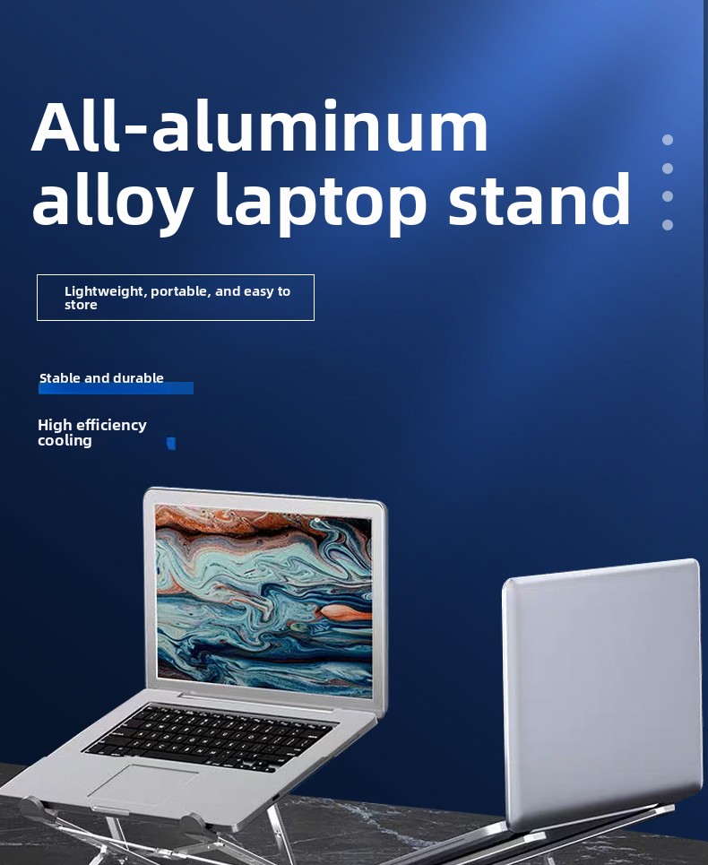 N8 aluminum alloy New Laptop Stand double layer