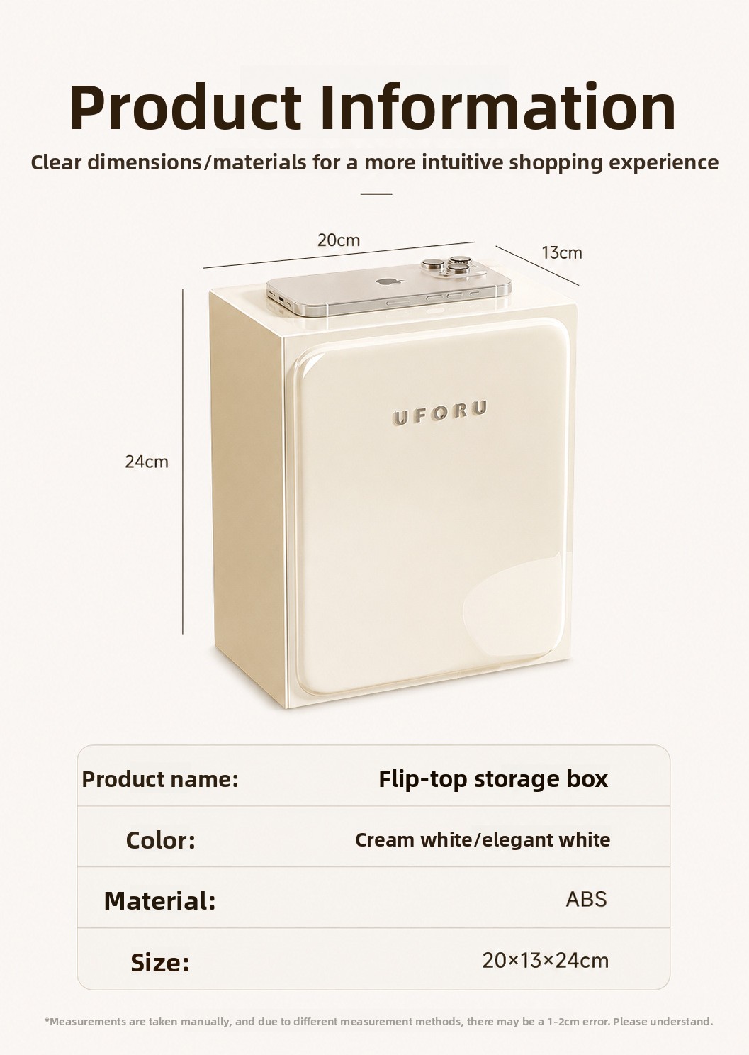 Wall-mounted storage box for bathroom