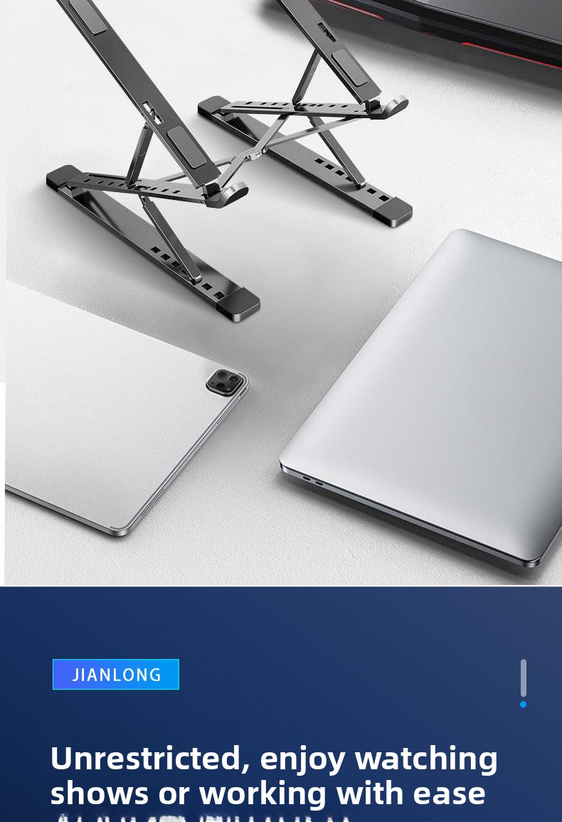 N8 aluminum alloy New Laptop Stand double layer