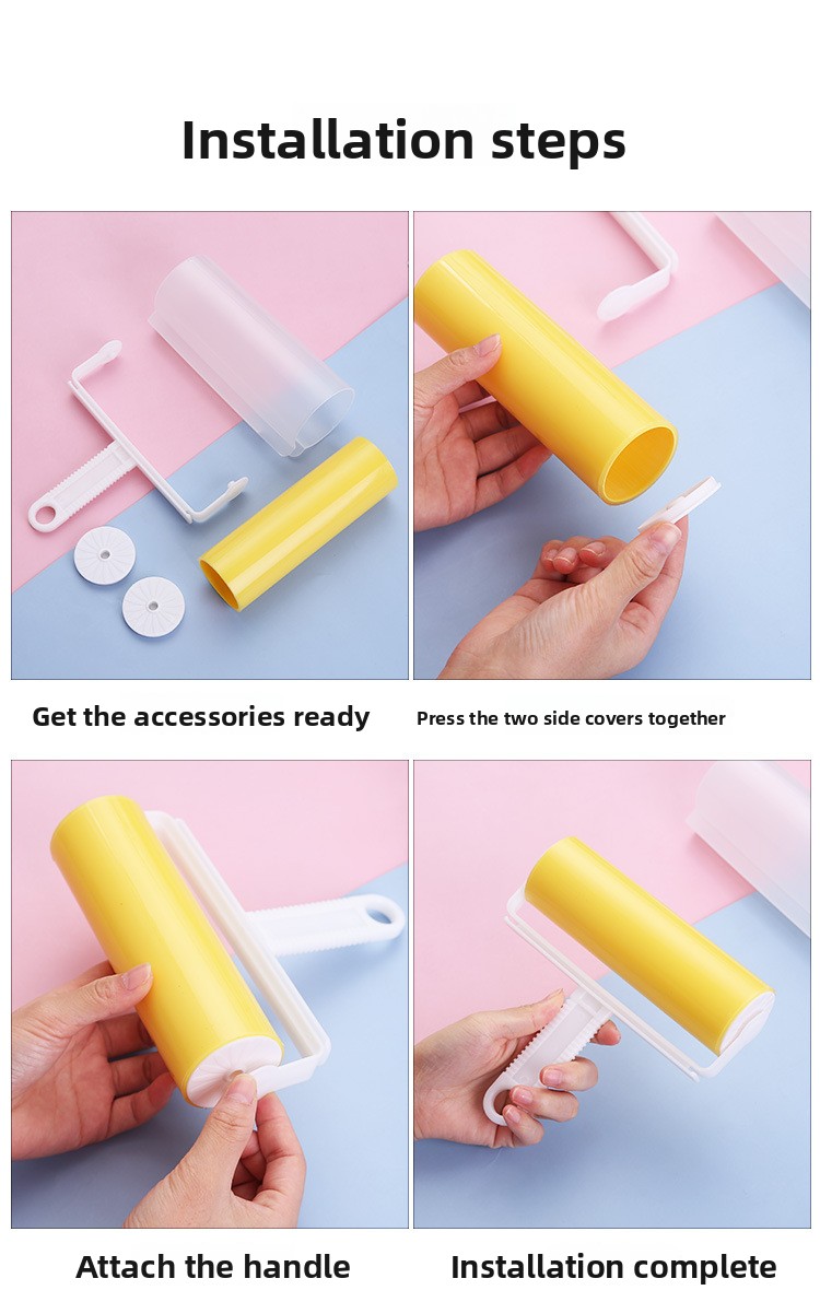 Washable Lint Remover Roller for Clothes Large Size Reusable Lint Brush