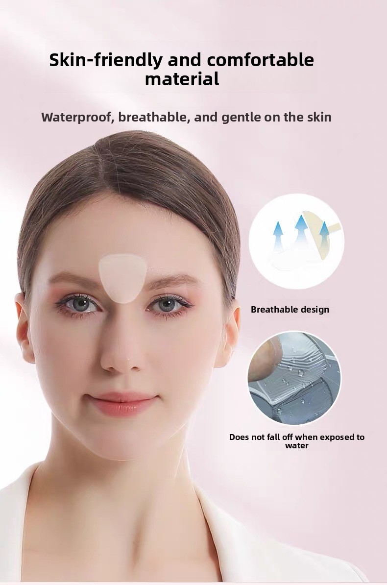 Anti-wrinkle lifting and firming T-shaped chest pad
