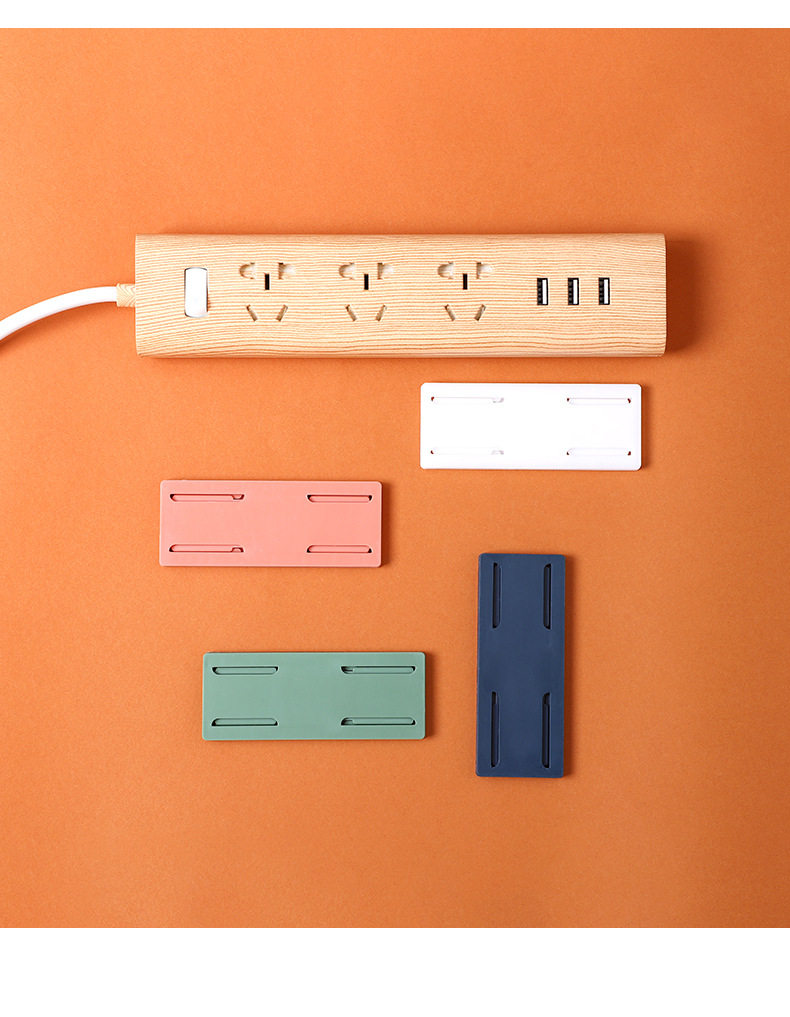 No-Drill Power Strip Holder