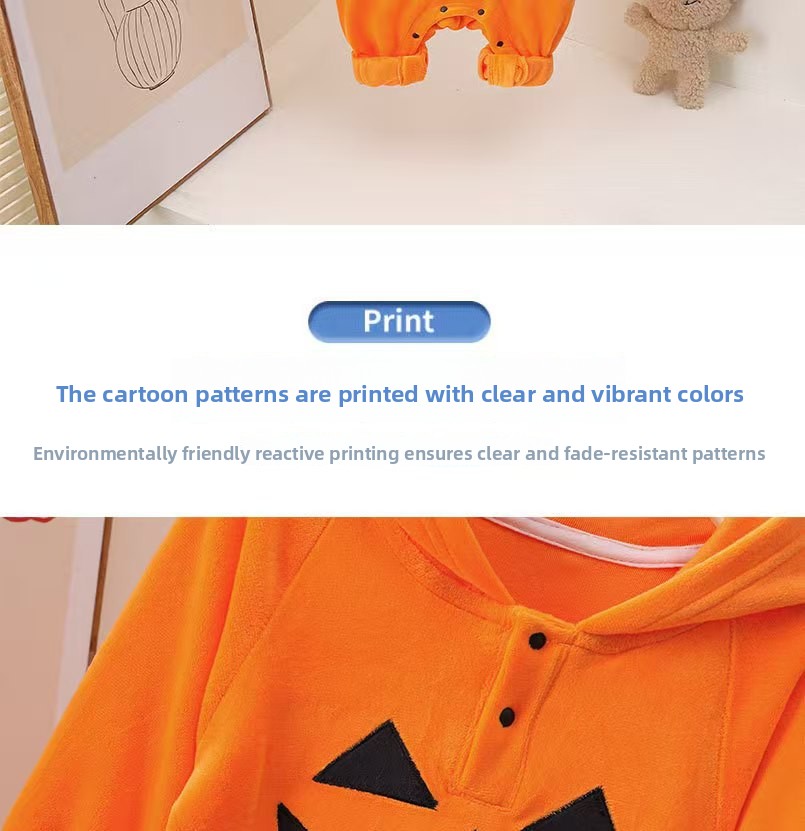 Baby Pumpkin Elf Jumpsuit