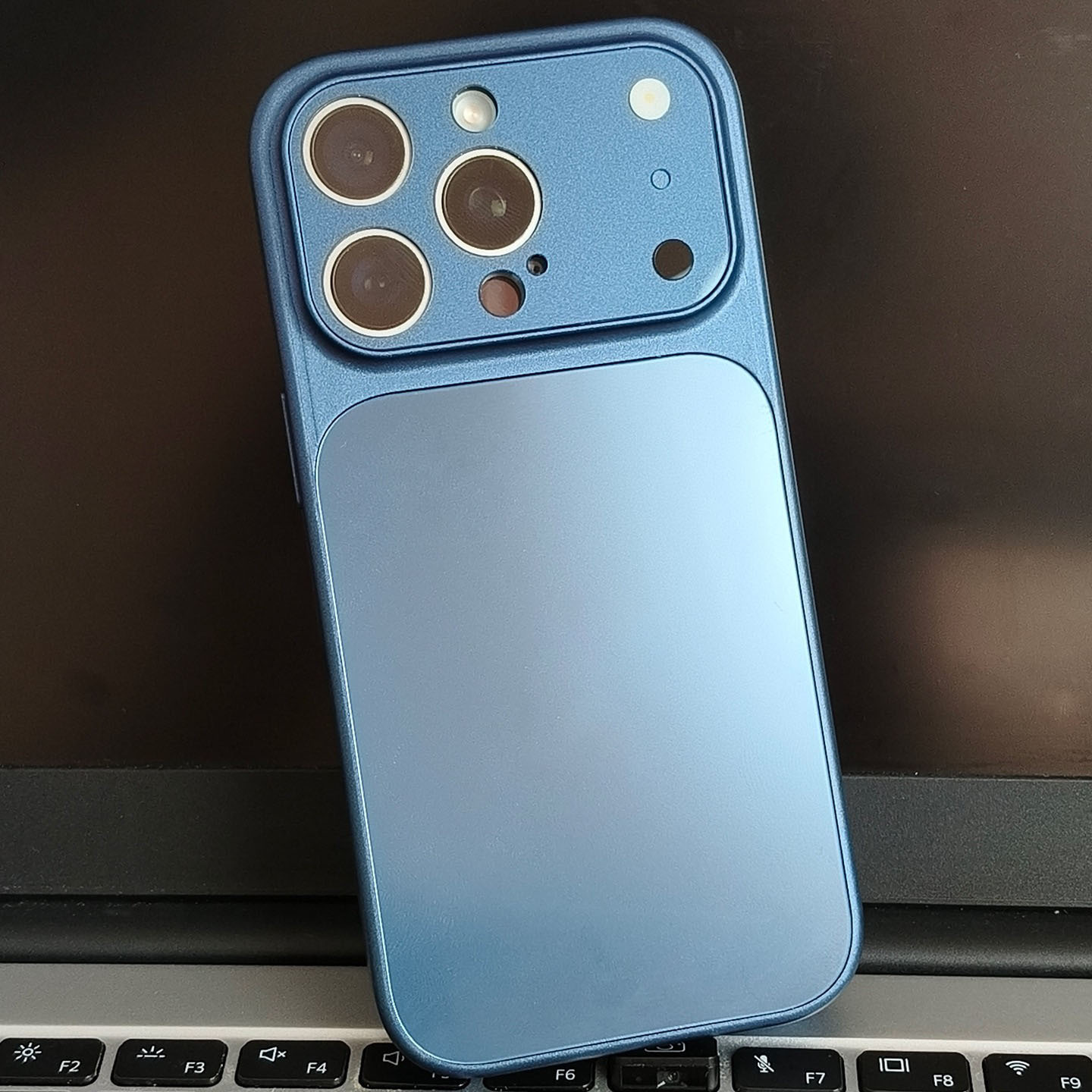 Sandblasted anti-drop phone case