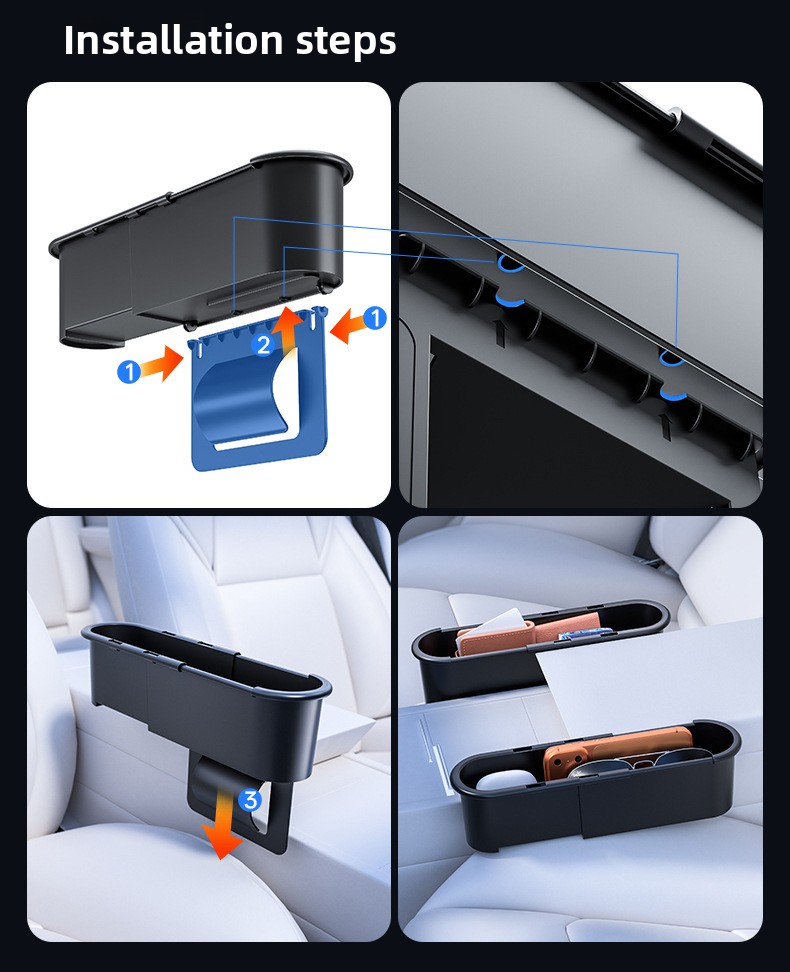 Seat storage box