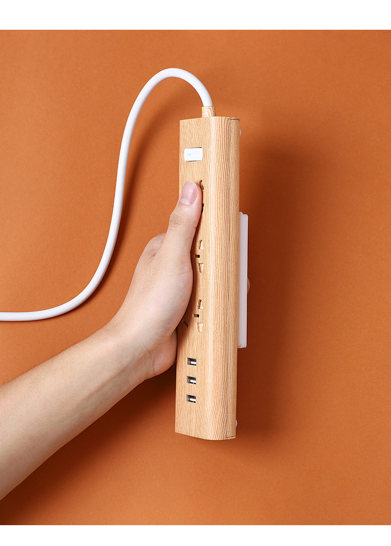 No-Drill Power Strip Holder