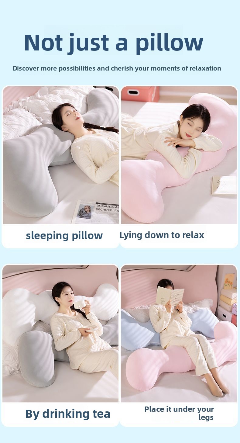 Ice silk throw pillow for women