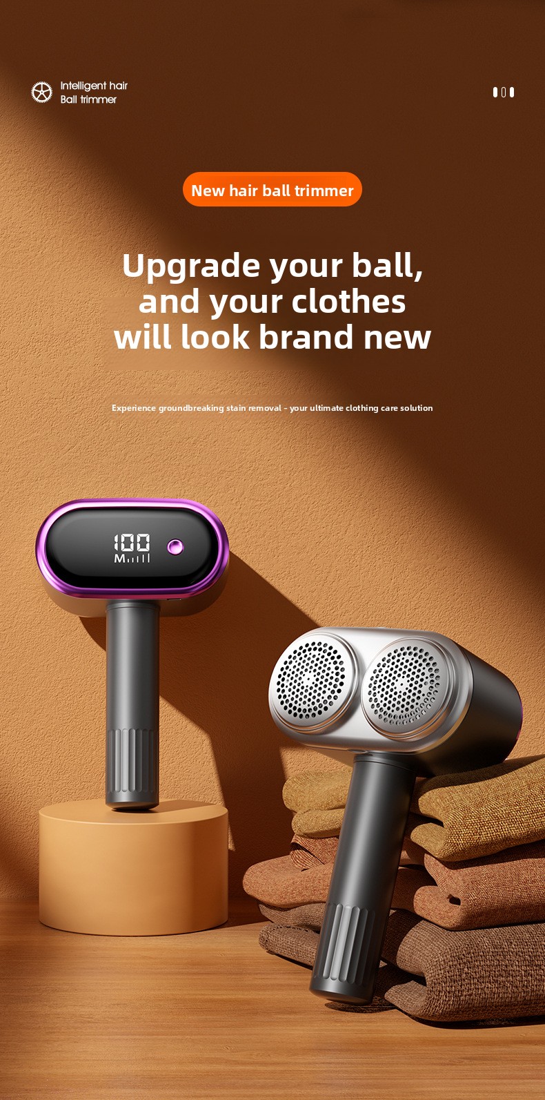 Clothing lint remover