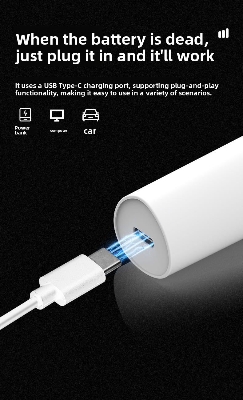 2-in-1 Lipstick Style Electric Shaver for Women, Portable Rechargeable Wet Dry Body Hair Trimmer