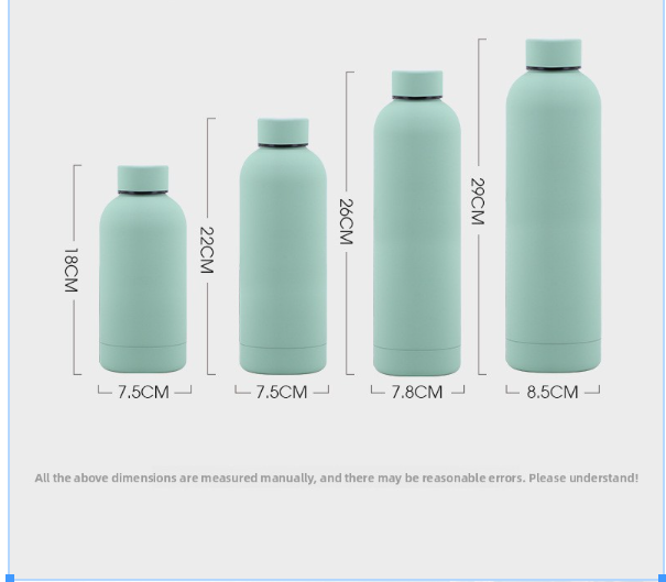 Stainless steel small mouth bottle thermos cup