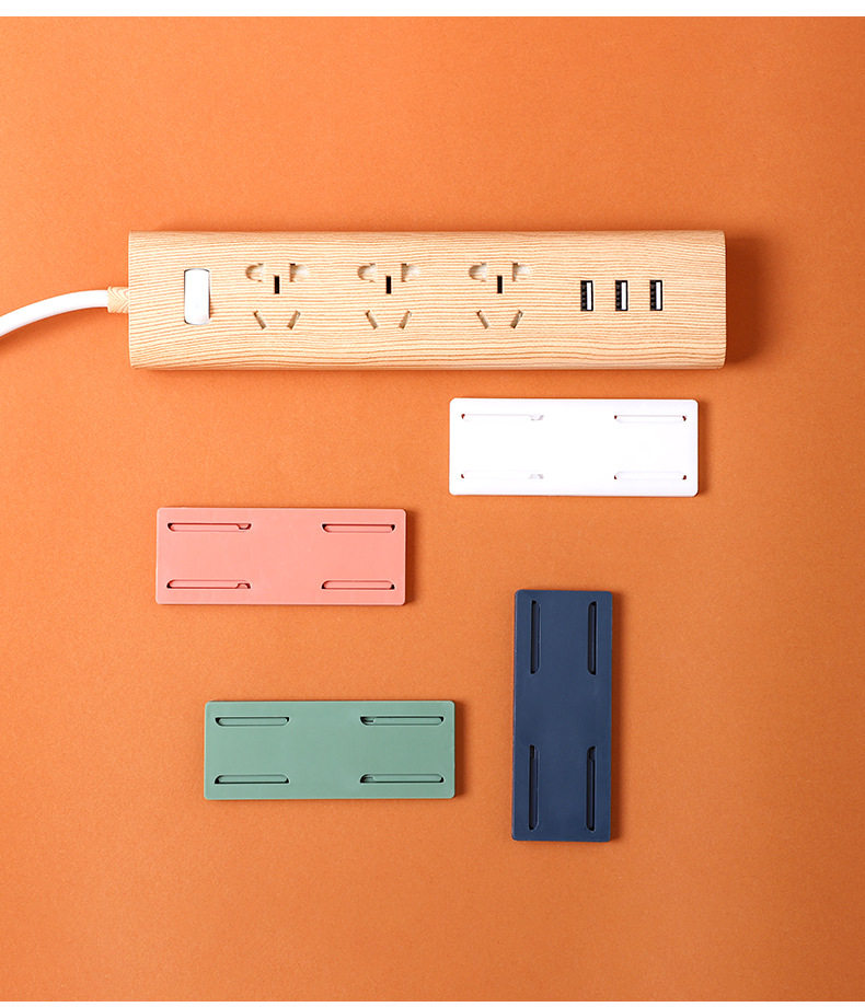 No-Drill Power Strip Holder