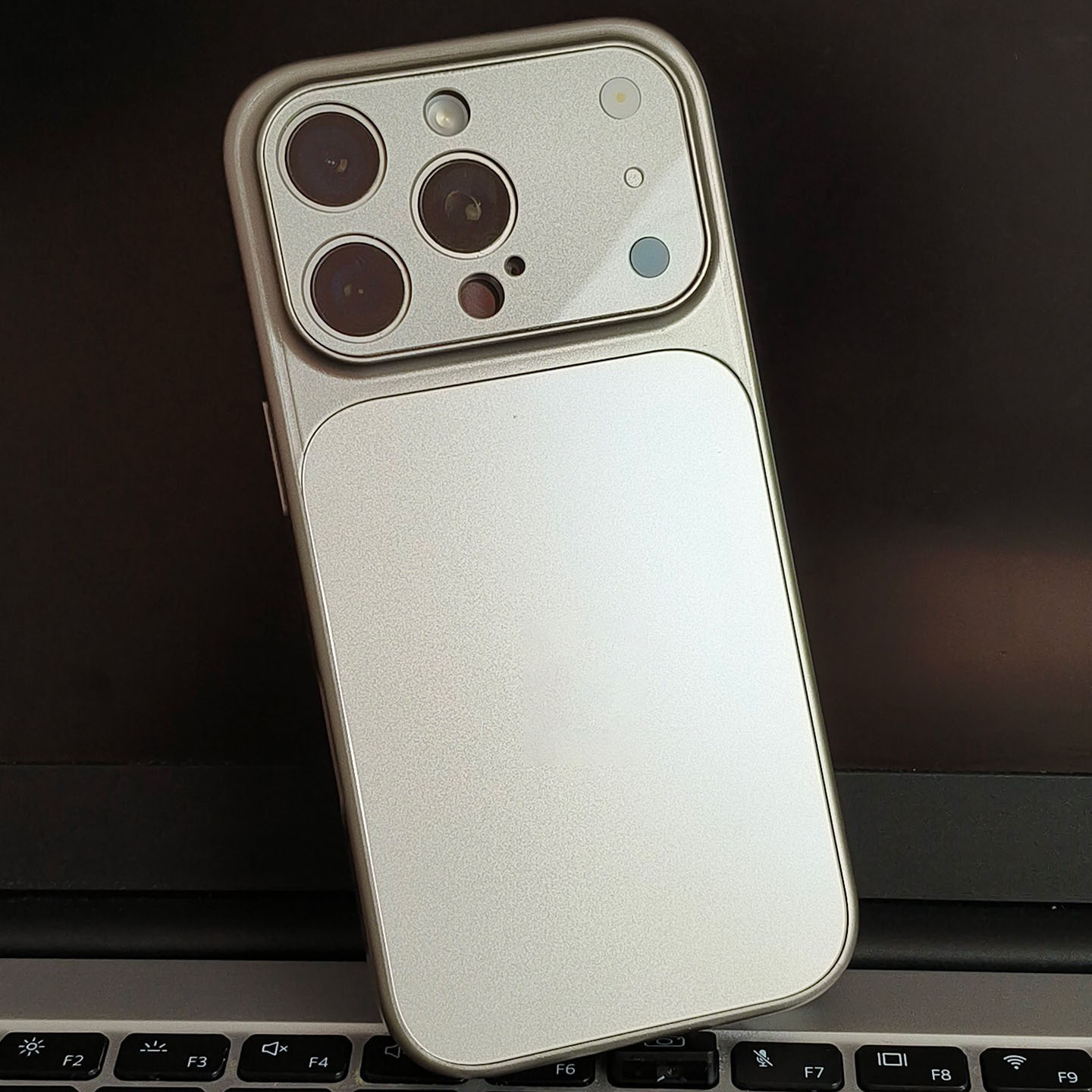 Sandblasted anti-drop phone case