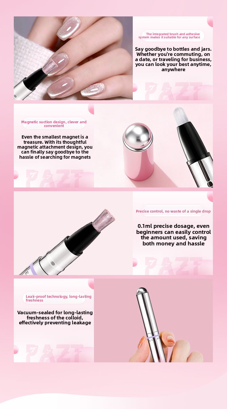 cat eye nail art pen