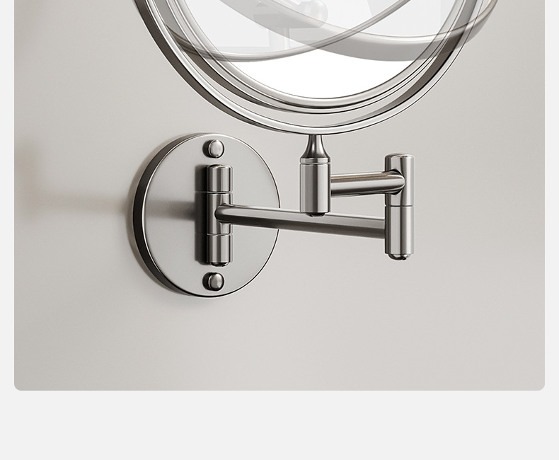 Wall-mounted beauty mirror