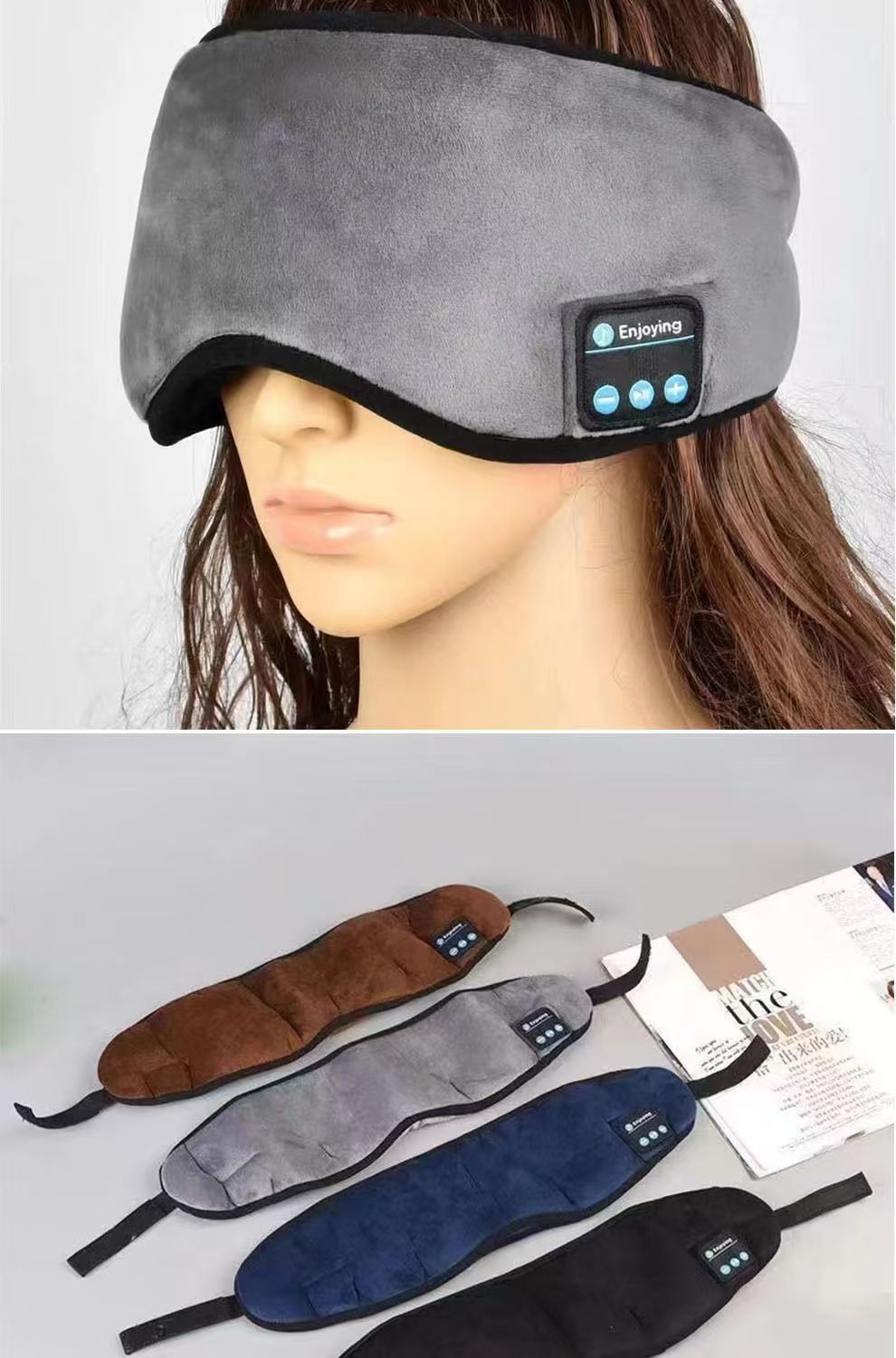 Wireless Music Headphones Eye Mask