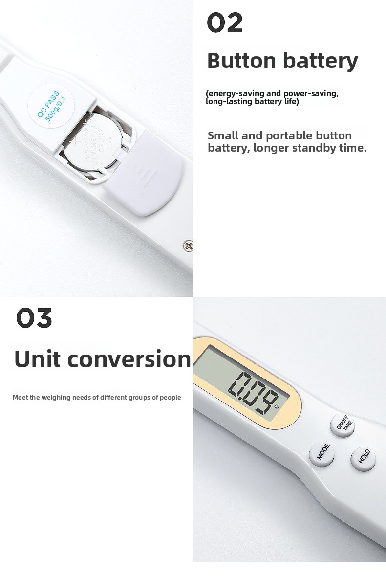 Electronic Measuring Spoon Scale Household Small Electronic Weighing Scale