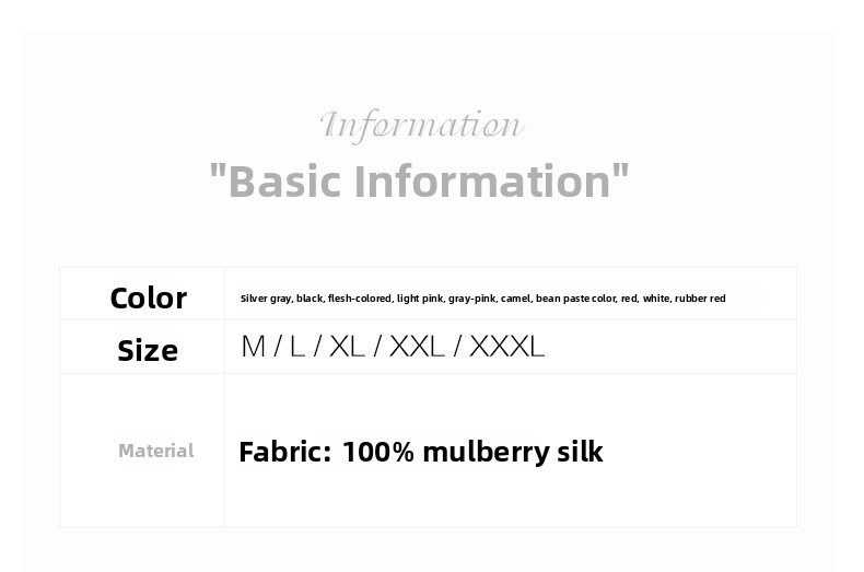 Women's Seamless Mulberry Silk High-Waist Breathable Briefs