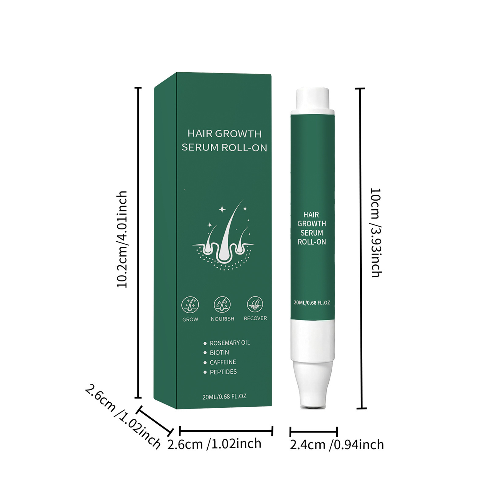Daily Roll-On Scalp Hair Care Oil Essence
