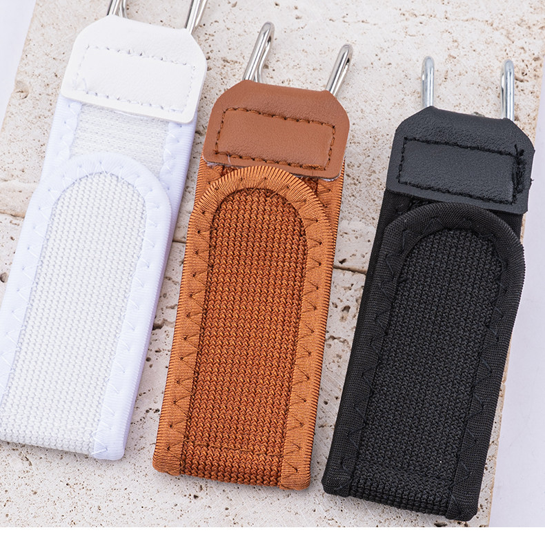 Men's Hook-and-Loop Waist Tightening Belt Without Buckle for Adjustable Comfort