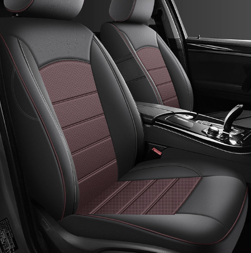 Car seat cover - genuine leather for the driver's seat