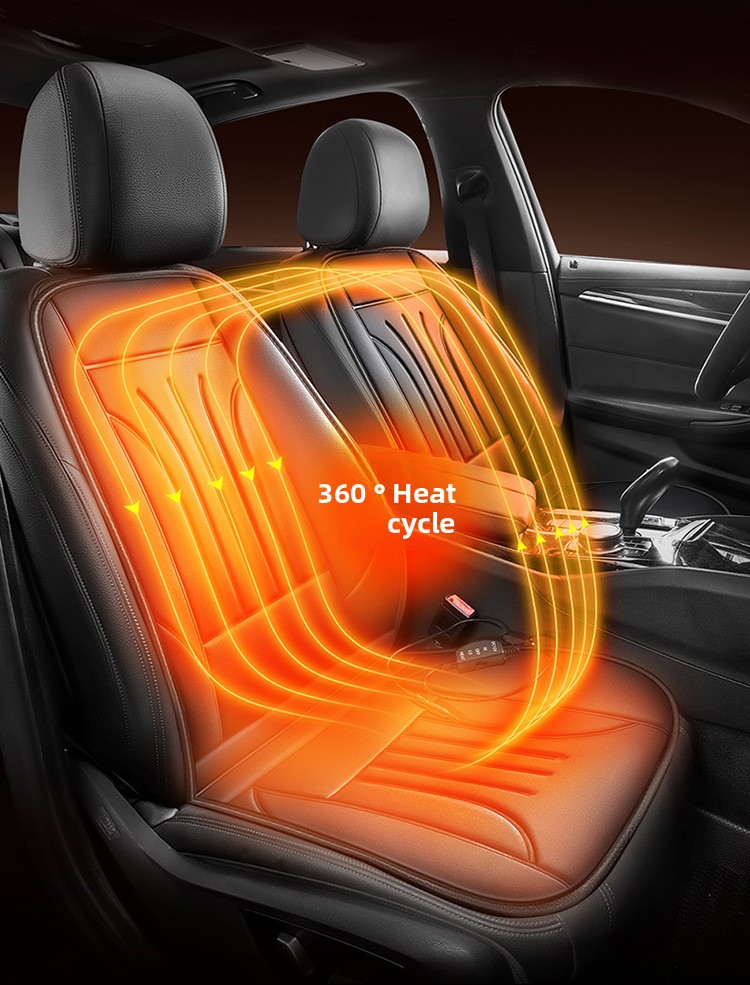 Car heating cushion car electric heating cushion single seat